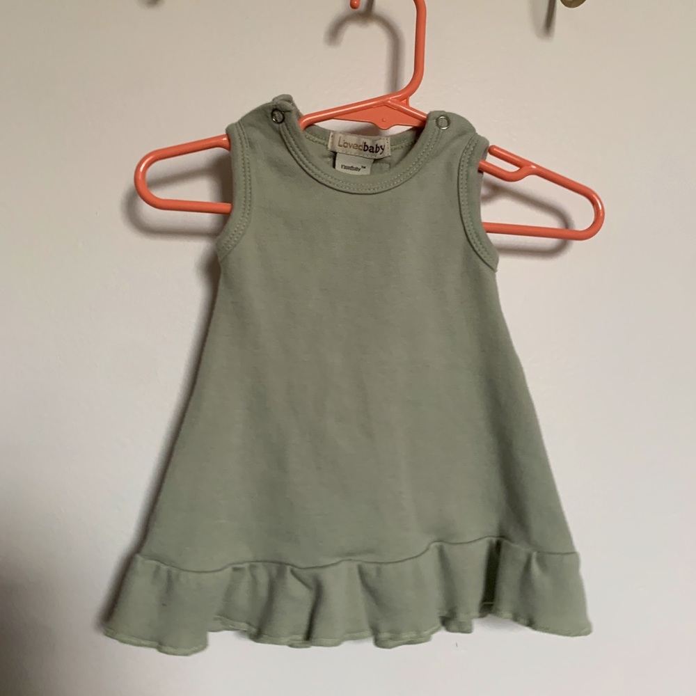 Sage green L’ovedbaby dress